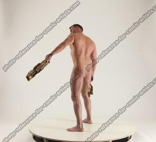 2020 01 MICHAEL NAKED SOLDIER WITH GUNS (6)